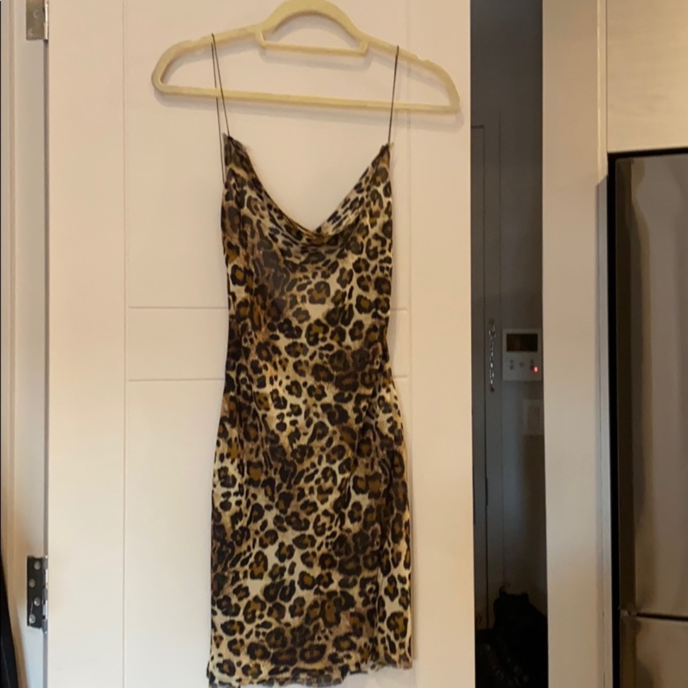 Are You Am I Nique Leopard Dress size XS